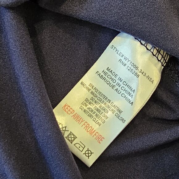 RAE DUNN Stars & Stripes Size L Navy Blue Tank Top USA Patriotic IndependenceDay - Picture 4 of 6